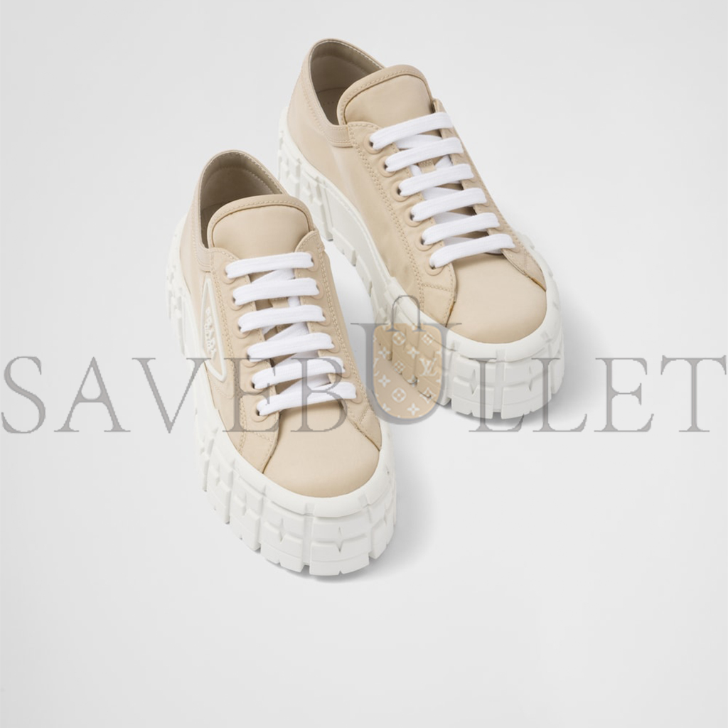 Pra*a double wheel re-nylon gabardine sneakers 1e260m